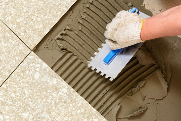 Tile Adhesives Mortar, How To Lay Floor Tile Adhesive